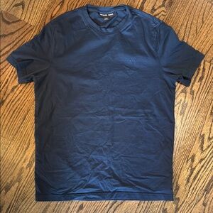 All Saints Blue Short Sleeve Tee